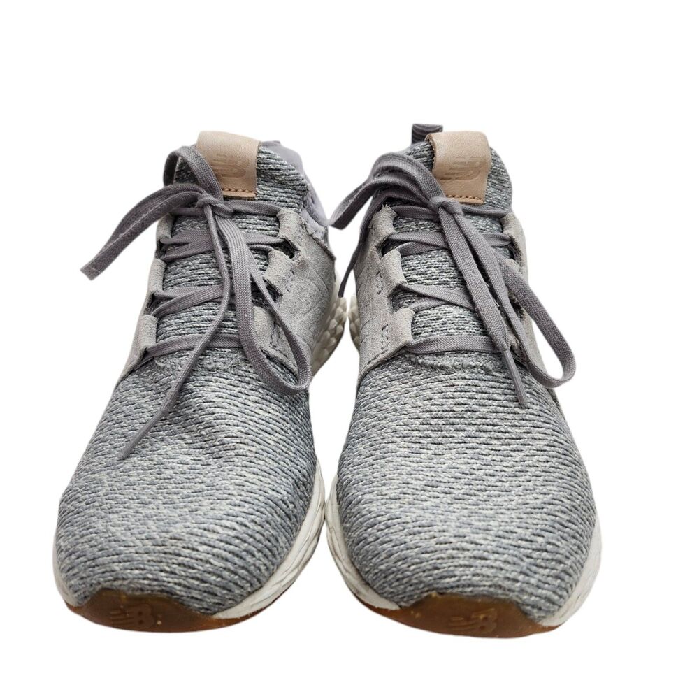 New Balance Fresh Foam Cruz V1 Reissue Womens 8 Athletic Shoes Gray Knit Running - Picture 6 of 10